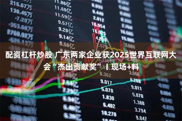 配资杠杆炒股 广东两家企业获2025世界互联网大会“杰出贡献奖”〡现场+料